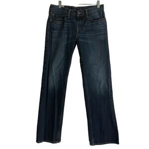 Abercrombie Kids Boys Dark Wash Bootcut Jeans- Size 16